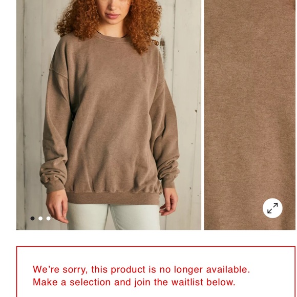 BDG Urban Outfitters crew neck sweatshirt. Worn once. Like new. - Picture 2 of 6